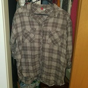 Oversize flannel